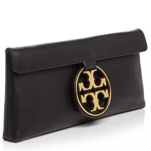 Tory Burch Miller Small Leather Clutch NWT